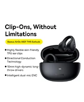 Baseus True Wireless Earbuds Bluetooth 5.3 Open Ear Headphones Sport Earphones,AirGo White