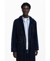 Desigual Men's Denim parka