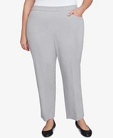 Alfred Dunner Plus Dress Code Comfort Allure Short Length Pants