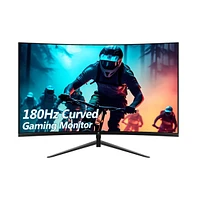 Z-edge 24 inch 1080P Full Hd 1920x1080 180Hz 1ms Ultra Thin Frame Curved Gaming Monitor