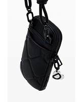 Desigual Women's Padded mobile holder logo