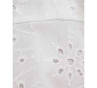 Trixxi Juniors' Eyelet Fit & Flare Dress