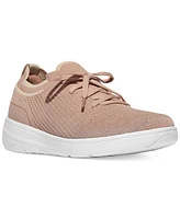 FitFlop Women's Super-q Knit Slip-On Lace-Up Sneakers