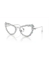 Swarovski Women's Gradient Sunglasses with Crystals clip-on, SK7011