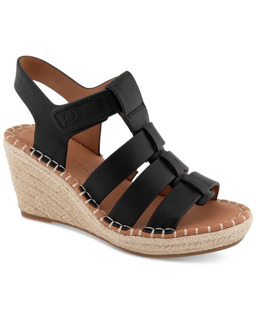 Gentle Souls Women's Capelin Wedge Sandals