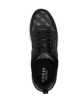 Guess Men's Tryon Branded Lace Up Fashion Sneakers