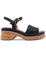 Gentle Souls Women's Dorris Woven-Band Sandals