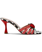 Betsey Johnson Women's Clovr Ladybug Embellished Dress Mules