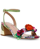 Betsey Johnson Women's Darcee Floral Two-Piece Dress Sandals