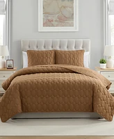 Vcny Home Circles Pinsonic 3-Pc. Quilt Set, King