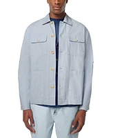 Scotch & Soda Men's Relaxed-Fit Textured Shirt Jacket