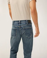 Silver Jeans Co. Men's Eddie Classic Athletic Fit Tapered Leg