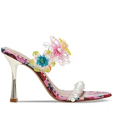 Betsey Johnson Women's Goldiee Floral Dress Sandals