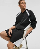 Mode Of One Mens Pieced Pullover Track Jacket Shorts Exclusively At Macys