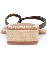Dolce Vita Women's Barty Whipstitch Thong Low Heel Sandals