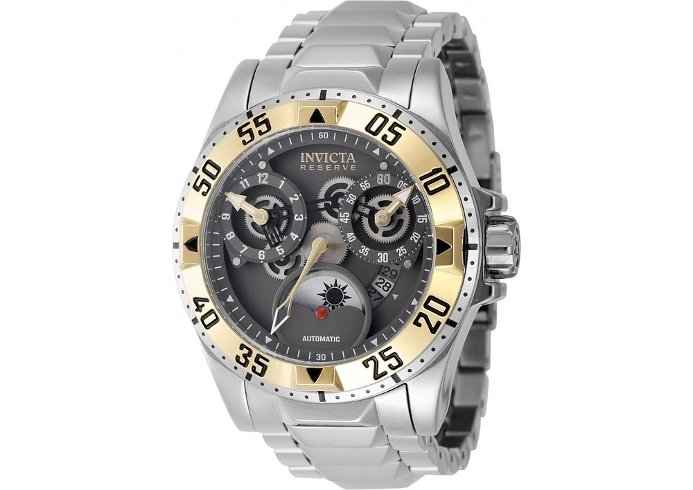 Invicta Men's 47573 Reserve Automatic Chronograph Gunmetal Dial Watch