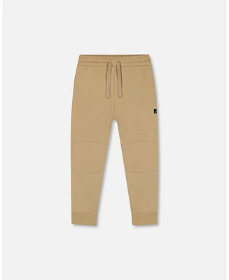 Deux par Big Boys Jogger Sweatpants Beige