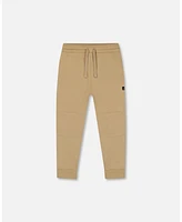 Deux par Big Boys Jogger Sweatpants Beige