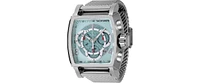 Invicta Men's 46009 S1 Rally Quartz Multifunction Turquoise Dial Watch