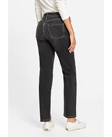 Olsen Mona Fit Slim Leg Dark Washed Jeans