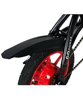 GoPowerBike GoBlitz Electric Bike | Lightweight Compact Design Folding Adult Mini E-Bike Dual Disc Brakes Throttle and Pedal Assist 350W Motor