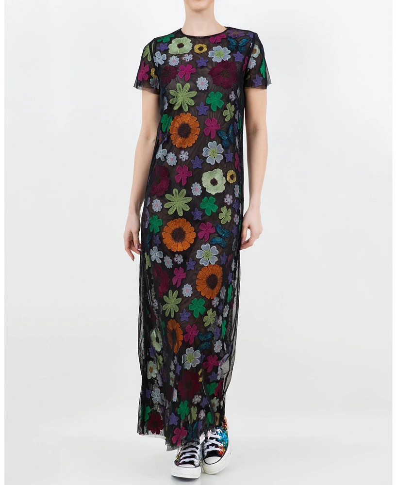 Flower Bomb Maxi Dress