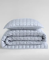 Calvin Klein Tencel Solid Reversible 3-Pc. Quilt Set