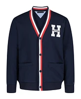 Tommy Hilfiger Big Boys Terry Cardigan Sweater