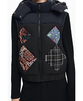 Desigual Women's Combined padded vest