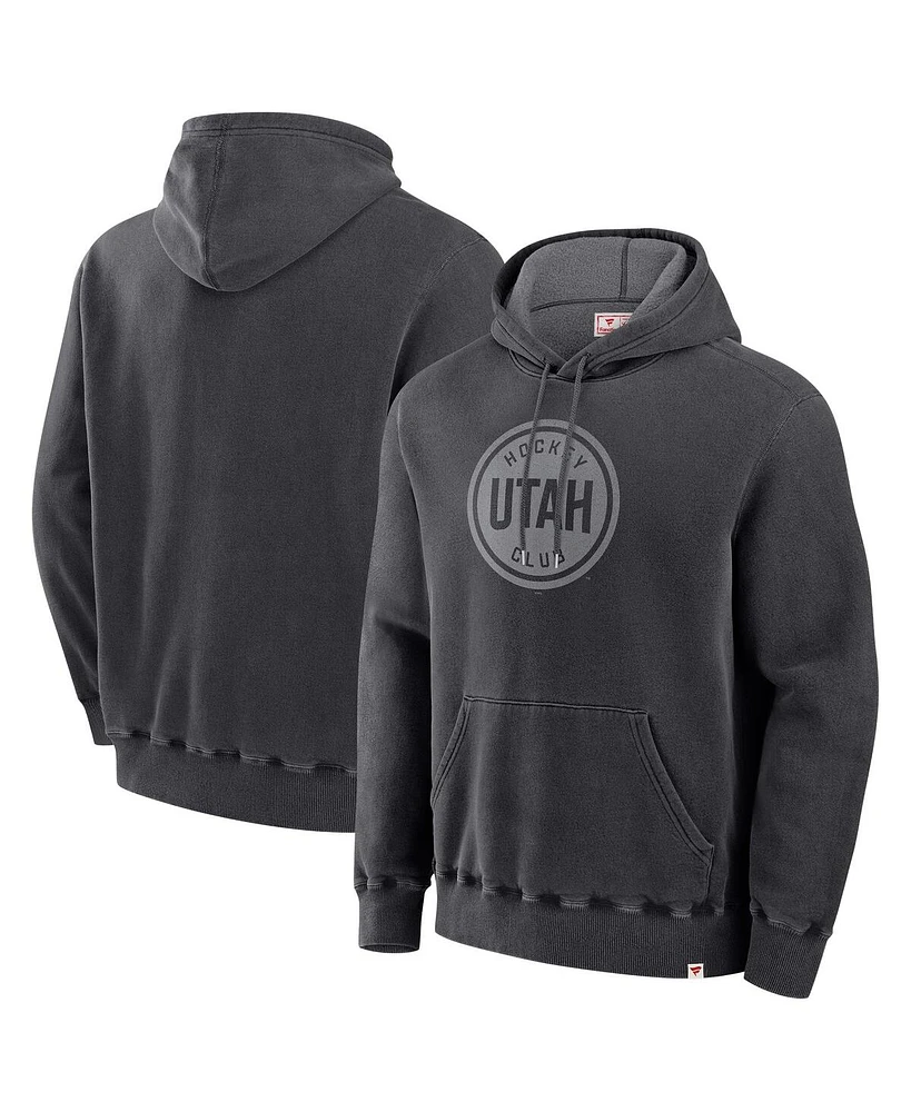 Fanatics Men's Black Utah Hockey Club Made Canada Pullover Hoodie