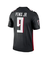Nike Men's Michael Penix Jr. Black Atlanta Falcons Team Legend Player Performance Top