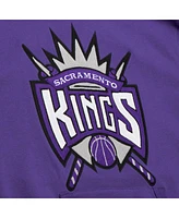 Mitchell & Ness Men's Purple Sacramento Kings Nights Pullover Sweatshirt