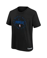 Nike Big Boys and Girls Black Orlando Magic Practice Legend T-Shirt