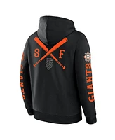 Fanatics Men's Black San Francisco Giants Big City Legacy Fleece Pullover Hoodie