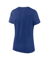 Logo Athletic Women's Blue Tampa Bay Lightning Launch Scoop Neck T-Shirt