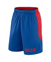 Fanatics Men's Royal/Red Buffalo Bills Launch Shorts