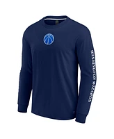 Fanatics Men's Navy Washington Wizards Elements Strive Long Sleeve T-Shirt