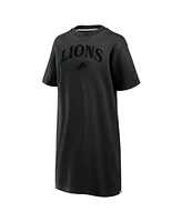 Fanatics Women's Black Detroit Lions Elements Go Tri-Blend Dress