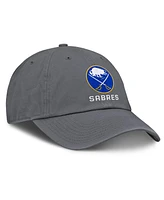 Fanatics Men's Charcoal Buffalo Sabres Washed Adjustable Hat