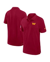 Nike Men's Burgundy Washington Commanders 2024/25 Sideline Performance Polo