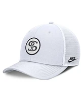 Nike Men's White Chicago White Sox Cooperstown Collection Rise Trucker Adjustable Hat