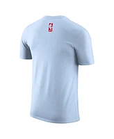 Nike Men's Light Blue Washington Wizards 2024/25 City Edition Essential Logo T-Shirt