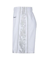 Nike Men's White Dallas Mavericks 2024/25 City Edition Swingman Shorts