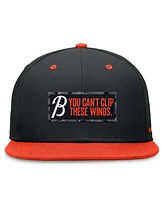 Nike Men's Black/Orange Baltimore Orioles City Connect True Fitted Hat