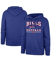 '47 Brand Men's Royal Buffalo Bills Packed House Headline Pullover Hoodie