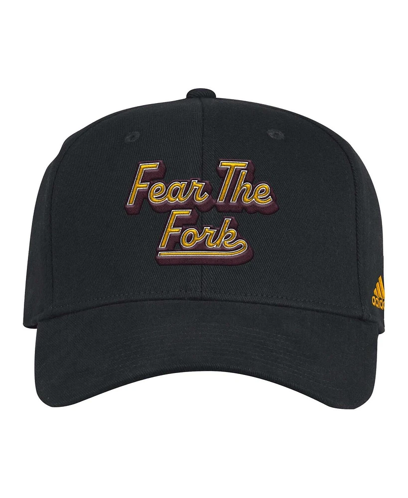 Adidas Men's Black Arizona State Sun Devils Chant Flex Hat