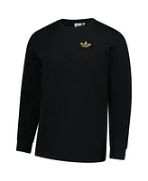 Adidas Men's Black Juventus Culturewear Long Sleeve T-Shirt