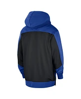 Nike Men's Blue Dallas Mavericks Authentic On-Court Showtime Performance Full-Zip Hoodie