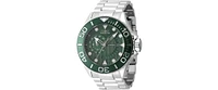 Invicta Men's 47542 Grand Diver Automatic Multifunction Dark Green Dial Watch