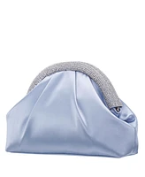 Nina Small Crystal Trim Frame Clutch